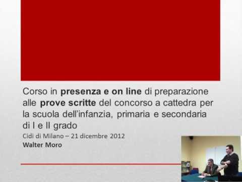 Vincere il concorso a cattedra - il Seminario di Presentazione