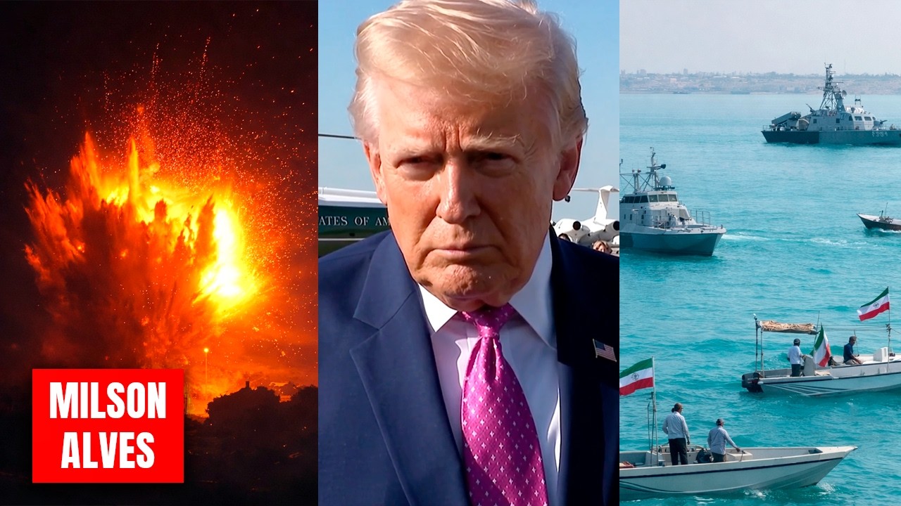 ÚLTIMAS: Irã VIOLA cessar-fogo e TRUMP envia tropas ao ORMUZ