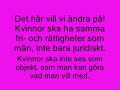 Feminism, vad är det? Feminism, vad är det?