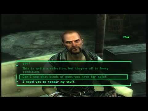 how to repair weapons in fallout 3