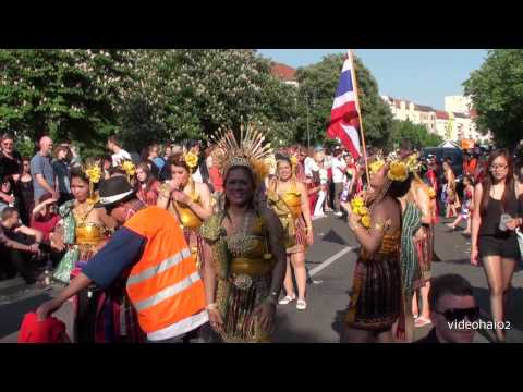 Karneval der Kulturen 2013 Berlin Team 65 Thai Smile