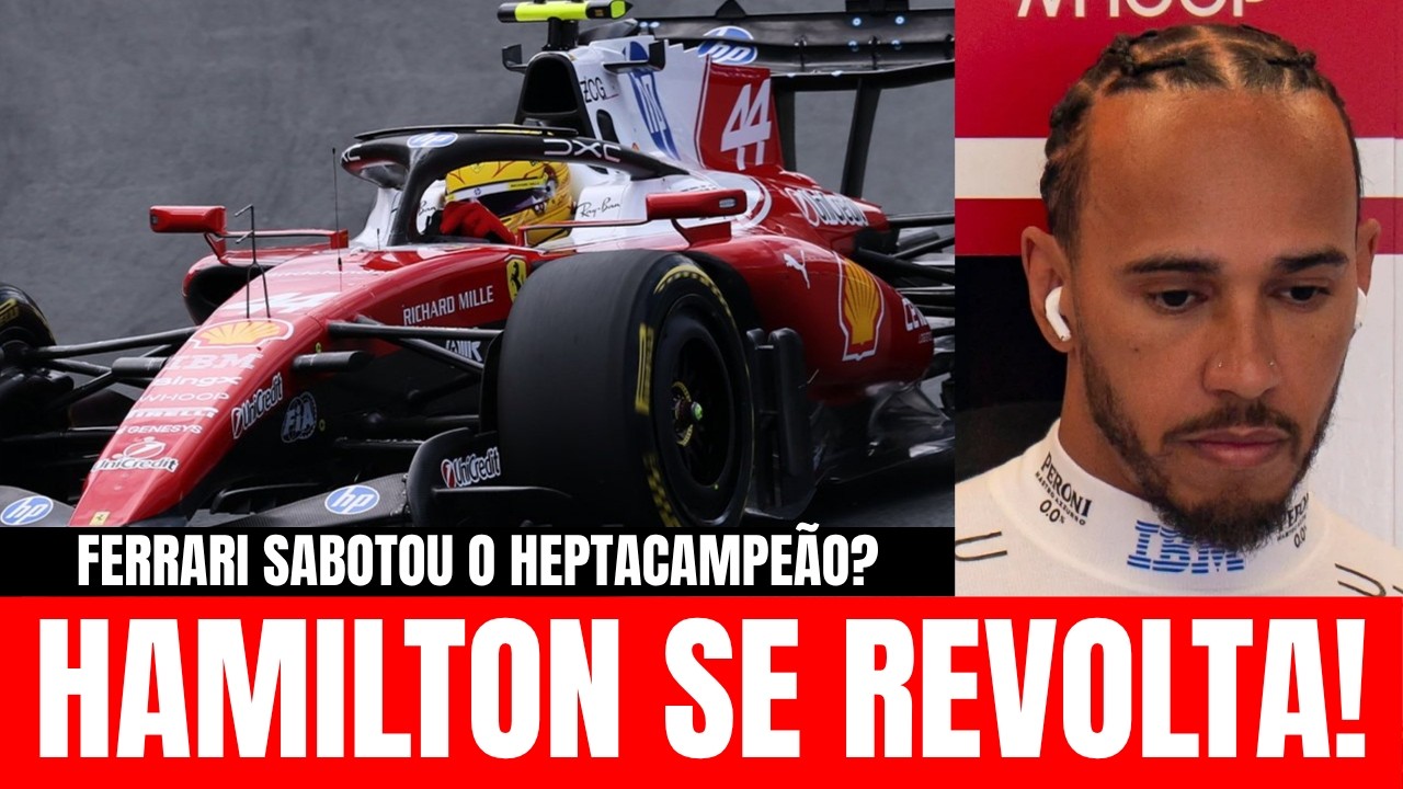 Lewis Hamilton usado como COBAIA? A crise na Ferrari explicada!