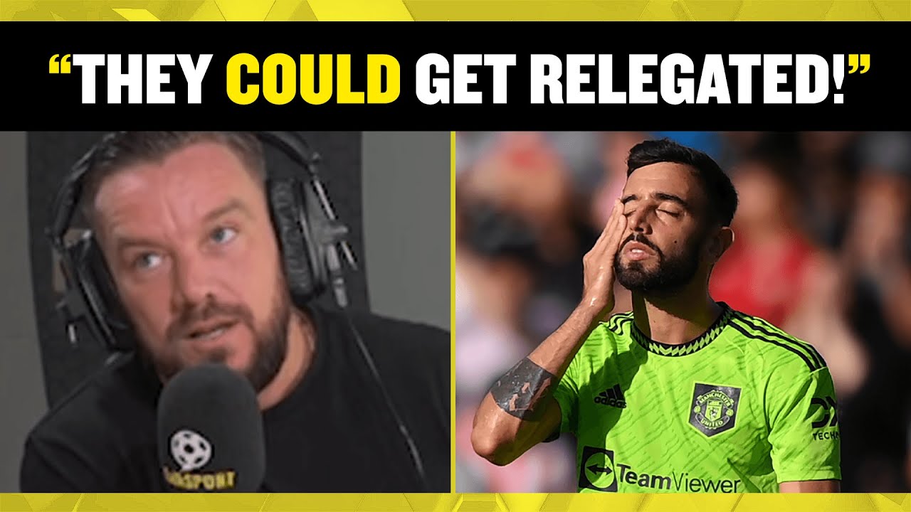 Jamie O'Hara worries that Man Utd could get relegated this season after they lost 4-0 to Brentford