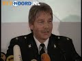 Persconferentie pyromaan \