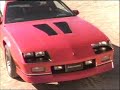 1987 CAMARO chevrolet product training program