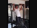 Bodyweight: 200 lbs (90.9 kg) Weighted Added: 186 lbs (84.5 kg) (belt and weights were placed on a Shipping scale for an accurate measurement.) Total: 386 lbs (175.5 kg) Reps: 1 Full ROM 93% of my bodyweight. Goal: 208 lbs added @ 192 lbs bodyweight for a total 400 lbs Reps! Magazine considers 380lbs a world record I did 386 lbs. img246.imageshack.us