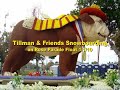 Tillman the Bulldog & Friends Snowboarding in Rose Parade