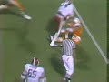 Georgia's Herschel Walker runs over Tennessee's Bill Bates