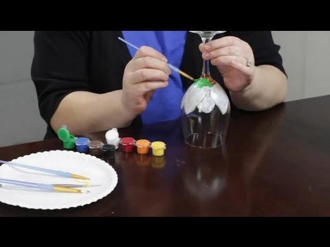 how to paint a glass