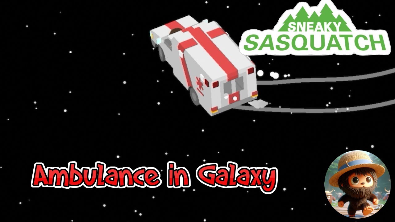 Sneaky Sasquatch - Ambulance in Galaxy Glitch!!!!