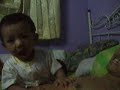 Attempting to stand