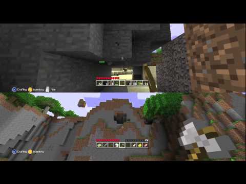 Minecraft Xbox 360 - Ep. 2: Split Screen Madness: Building a House