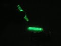 This makes me think of Bart and Homer Simpson. >> Glowstick in the Microwave Experiment - YouTube http://t.co/GPwTjKKb