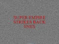 this is a review of the snes classic super star wars the empire strikes back. this title is also available to download on the virtual console. this is a review of the actual cart on the actual machine, this is not an emu!