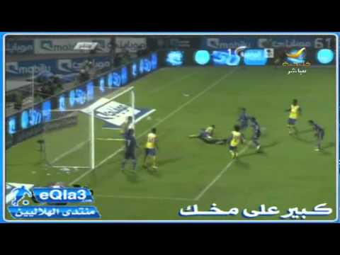 تقرير مباراة الهلال والنصر كاس ولي العهد