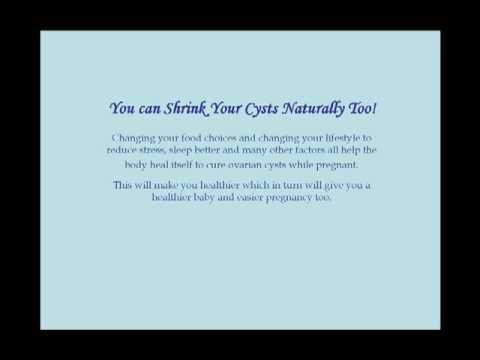 how to relieve ovarian cyst pain