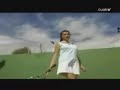 Ines plays tennis