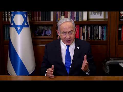 Israeli PM Benjamin Netanyahu responds to the ICC (International Criminal Court) Muslim prosecutor who is seeking arrest warrants against Israeli leaders