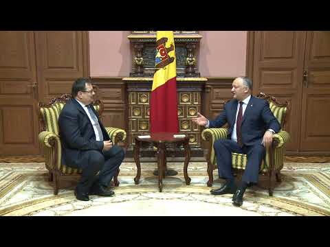The President of Moldova discussed with the head of the EU delegation in Moldova the current situation in the country