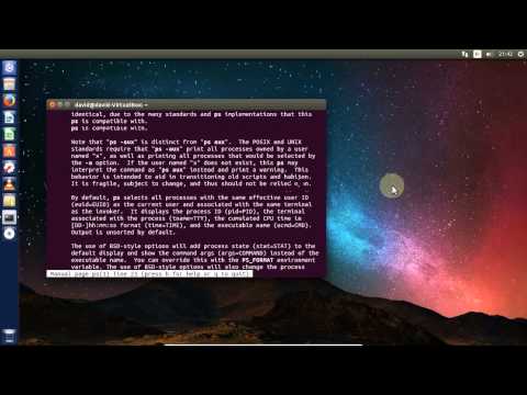 how to quit less linux