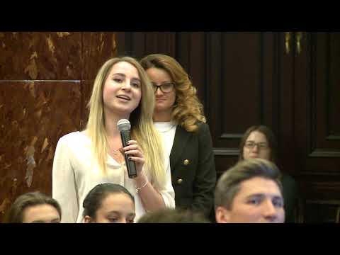 Игорь Додон выступил с речью в Московском государственном университете им. М.В. Ломоносова