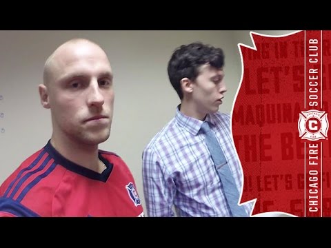 Video: Defender Eric Gehrig goes behind the scenes as the team reports for Preseason | Preseason 2015