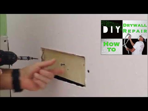 how to fasten sheetrock