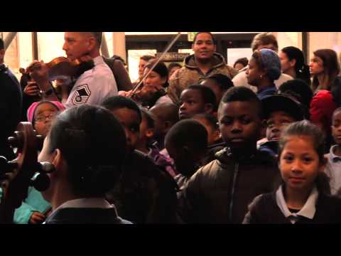 Flash Mob: The United States Air Force Band at the National Air and Space Museum