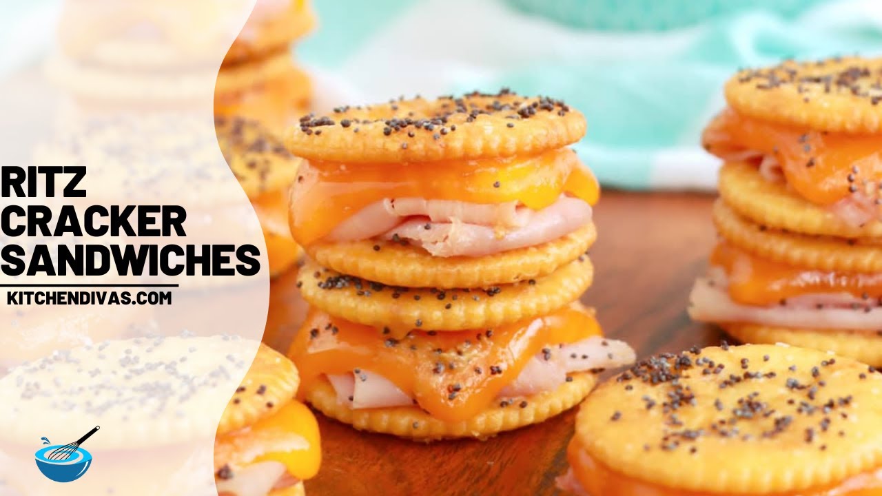 Ritz Cracker Party Sandwiches – Best Cooking recipes In the world