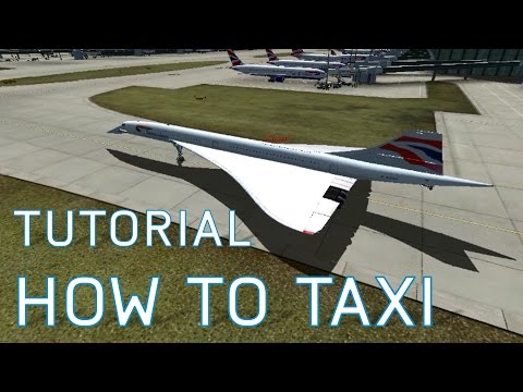 how to taxi properly in fsx