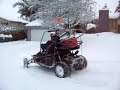 Go Kart In Snow