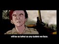 all rights respected to the owners of this animation. THE BATTLE OF BUKIT CHANDU AND ALLAHYARHAM LEFTENANT ADNAN BIN SAIDI AND HIS MEN. Retold using the wonders of animation. Leftenant Adnan's famous words to his men were. BIAR PUTIH TULANG, JANGAN PUTIH MATA.DEATH, BEFORE DISHONOUR.Battle of Pasir PanjangAdnan led a 42-strong platoon from the Malay Regiment in the defense of Singapore against the Japanese invaders. The soldiers fought at the Battle of Pasir Panjang, at Pasir Panjang Ridge in the Bukit Chandu (Opium Hill) area on February 12-14, 1942. Although heavily outnumbered, Adnan refused to surrender and urged his men to fight until the end. They held off the Japanese for two days amid heavy enemy shelling and shortages of food and ammunition. Adnan was shot but carried on fighting. The battle went down in history for consisting the only recorded hand-to-hand combat between the allied forces and the japanese army during the battle for singapore. According to survivors  who managed to escape the carnage after the battle was lost, the wounded Adnan was taken prisoner by Japanese soldiers, who tied him to a cherry tree and bayoneted him to death. The japanese forbids anyone from bringing down his body. His remains was never found even after the war. Because of his actions at Bukit Chandu, Adnan is currently considered by Malaysians and Singaporeans today as a hero. He is also credited as the soldier who caught the disguised Indian troops' marching error.When Singapore surrendered, the Japanese Kempeitai attempted but failed to find and murder Saidi's family in revenge of Bukit Chandu.Kent Ridge Park, close to the site of the battle now bears a plaque in commemoration of Lt Adnan Bin Saidi. A museum at Bukit Chandu stands in memory of the bravery of Malay Regiment soldiers. This regiment would later become the Royal Malay Regiment of the Royal Malaysian Army.The Malay Regiment showed what esprit de corps and discipline can achieve. Garrisons of posts held their ground and many of them were wiped out almost to a man.- Lieutenant General Arthur Percival.