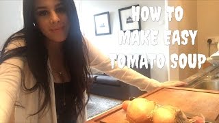 Easy & Healthy Tomato Soup Recipe