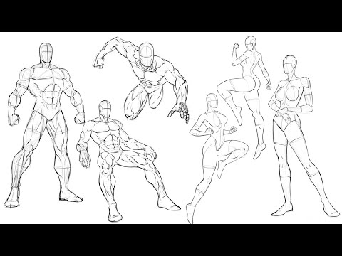 video-linktoworks-Drawing More Superhero Poses for Comics