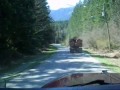 Log trucking.