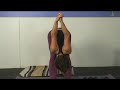 In yoga, the Utanasana with bound hands is a standing pose that focuses on breathing and bending the body. Master the Utanasana with bound hands with tips from an expert in this free yoga video.