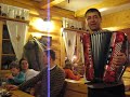 Traditional pig-killing party with live-music and good food in Restaurant Oravska Izba (Penzion Severka), Oravska Lesna, Slovakia