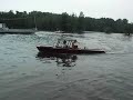 Test eines Elektro-Bootes (1)