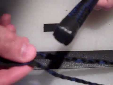 how to attach nylon watch strap