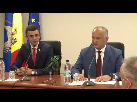 Şeful statului a discutat cu conducerea raionului Drochia