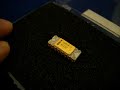 Intel C4004 with Gold pins, White ceramic case, Gray trace, Very rare ...From my collection .