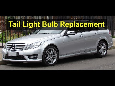 Mercedes Benz C350 Tail Light Bulb Replacement, C-Class – Auto Repair Series