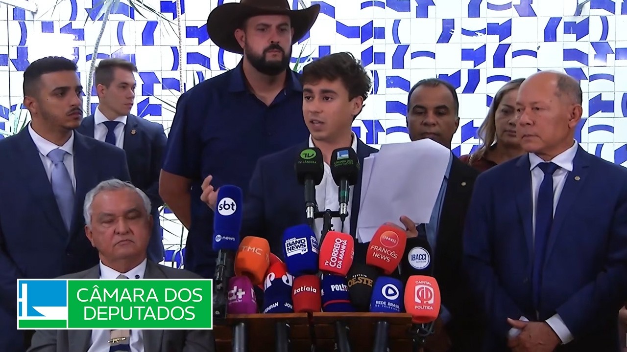 Nikolas Ferreira apresenta PEC para barrar emendas se meta fiscal não for cumprida - 12/08/2026
