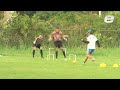 Firpo entrena con fe