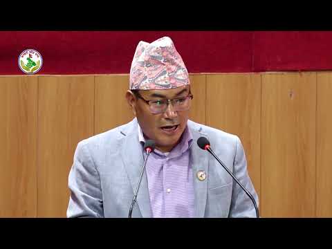 While participating in the discussion, Mr. Sher Bahadur Budha