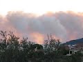 Feu a Antibes