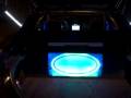SA tC motorized tv install shown at night plus walk around car.