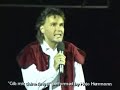 Song GIB MIR DEINE ANGST live performed by HAJO HERRMANN