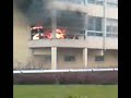 Brand i en lägenhet i rosengård