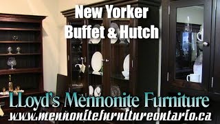 Mennonite New Yorker Buffet and Hutch